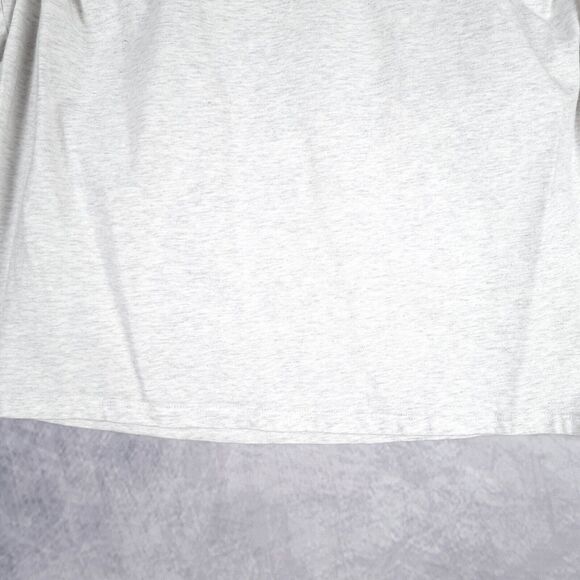 Aritzia Babaton Shoulder Pad Tank Top Womens Small Heathered Gray Sleeveless Tee - Picture 8 of 16